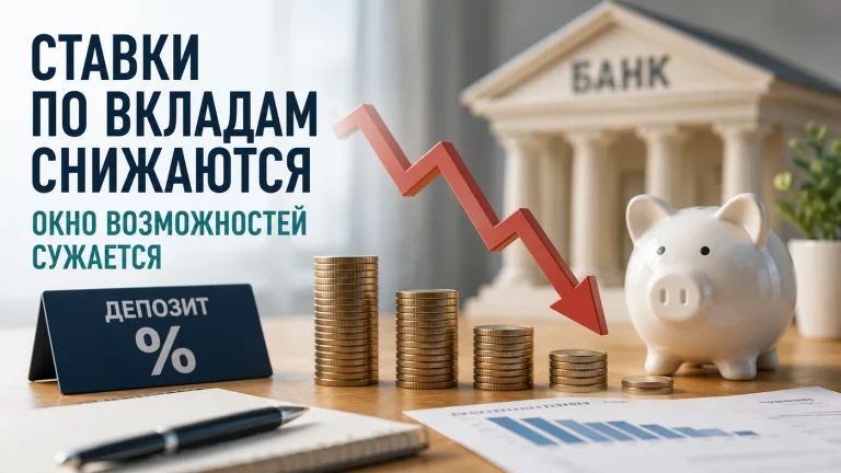 Банки начали снижать ставки по вкладам после решения ЦБ