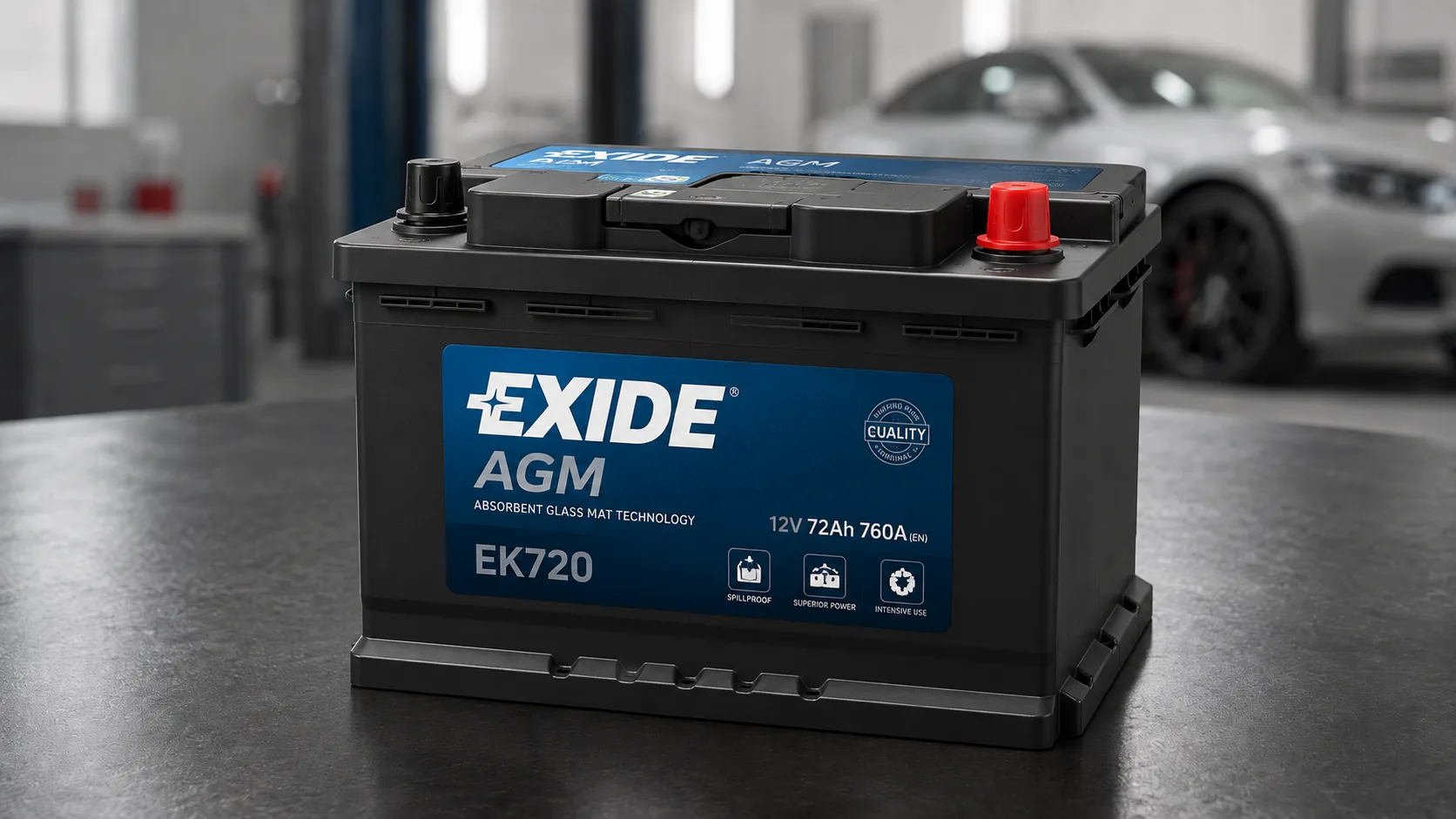Exide AGM EK720