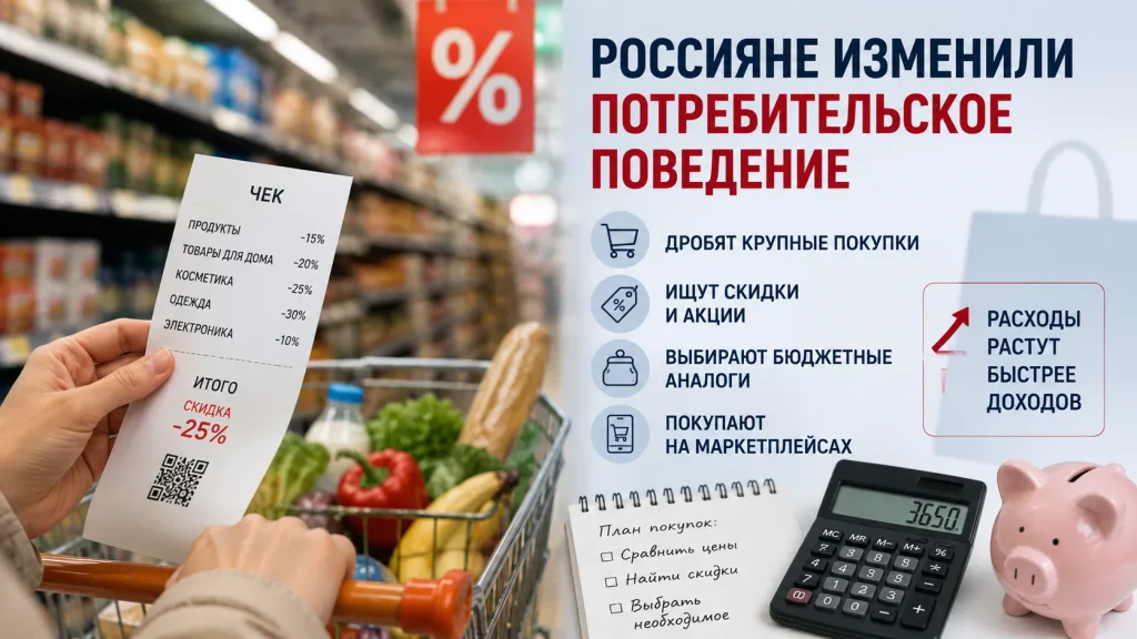 Россияне стали осторожнее планировать покупки