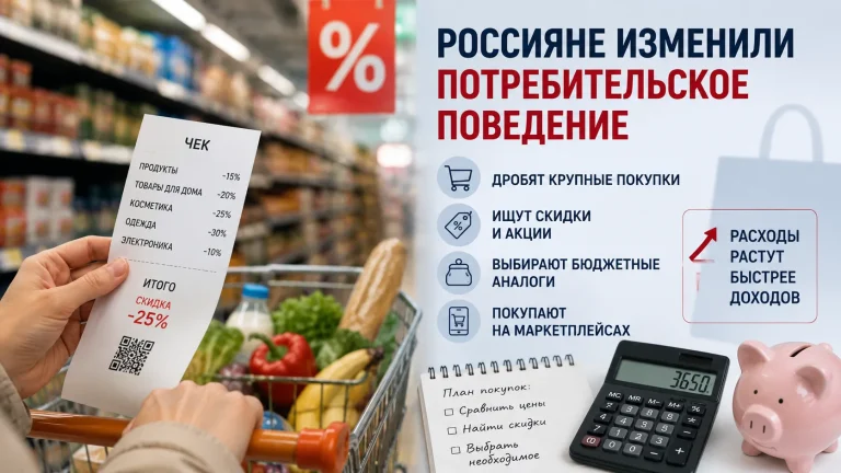 Россияне стали осторожнее планировать покупки