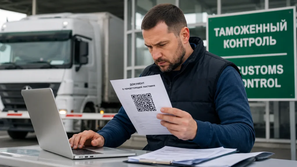 Импортер оформляет документы на поставку товаров из ЕАЭС