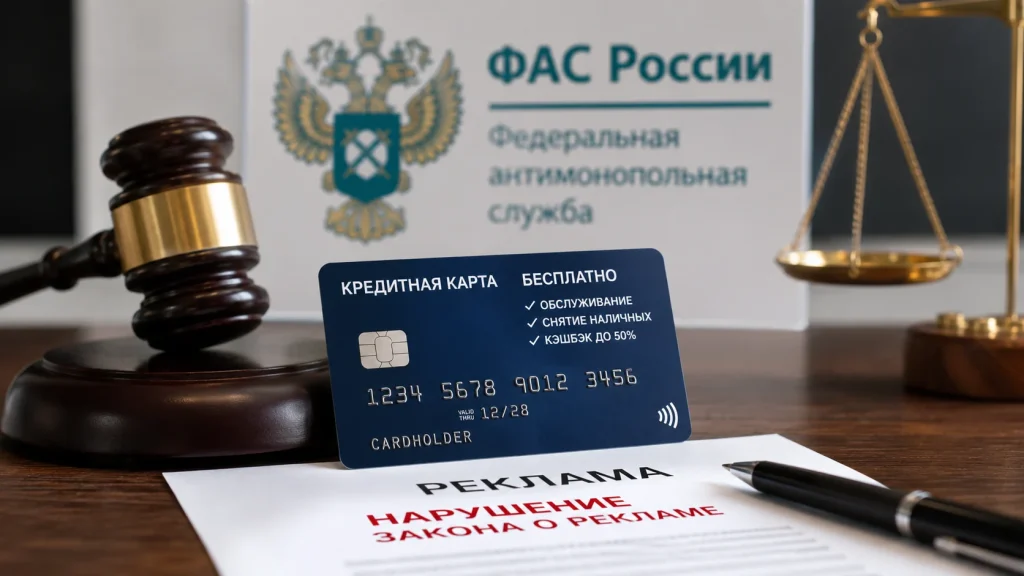 Реклама кредитной карты и решение ФАС