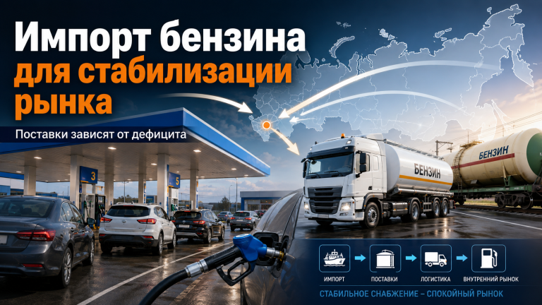 Импортный бензин для балансировки рынка