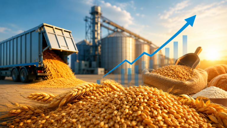 Продажи зерна в России выросли