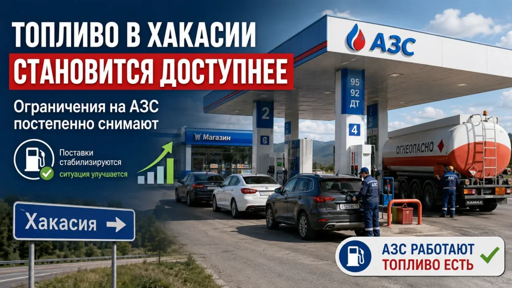В Хакасии снимают ограничения на продажу бензина