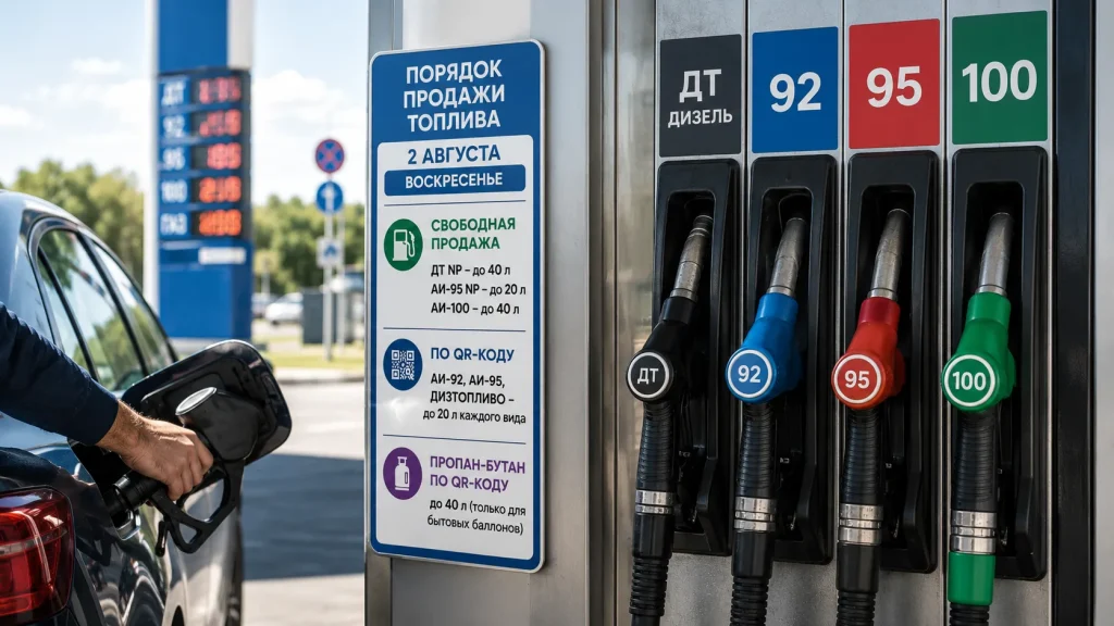 В Севастополе обновили порядок продажи топлива на 2 августа