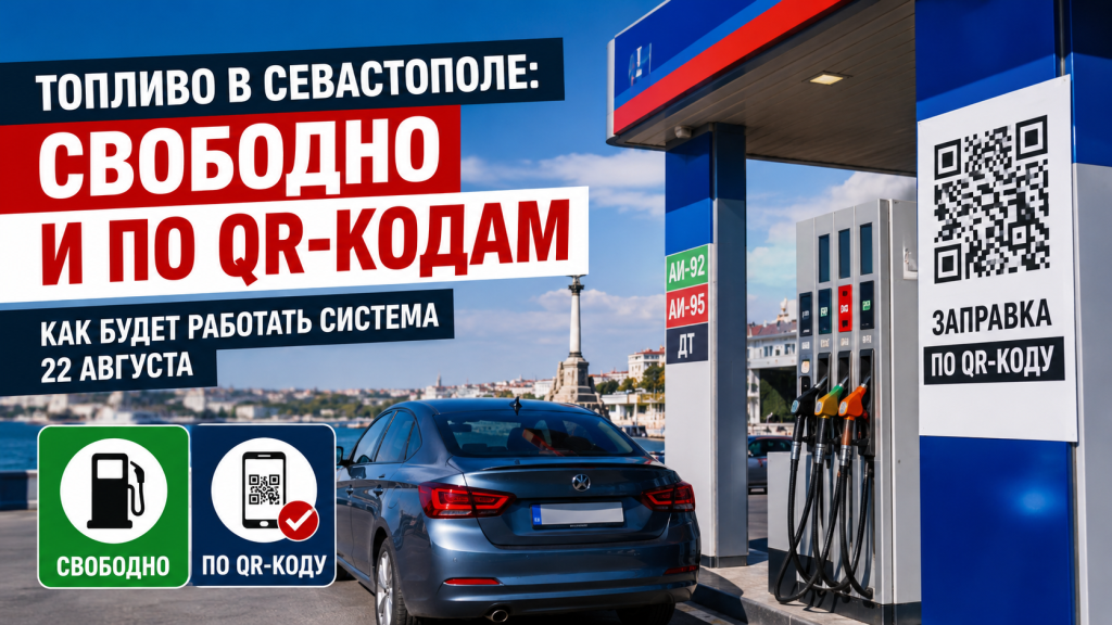 Продажа бензина на АЗС в Севастополе