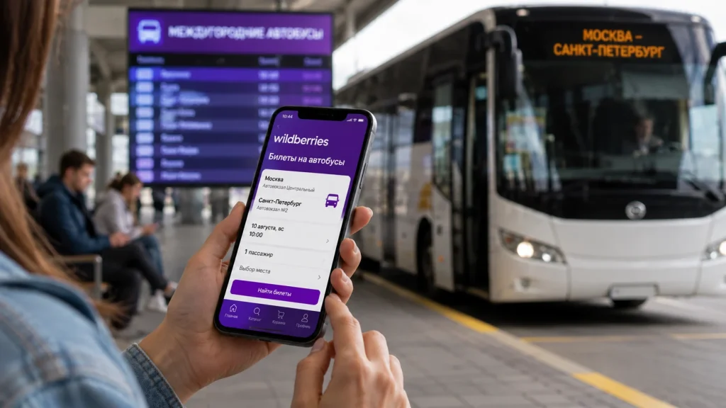 Автобусные билеты Wildberries