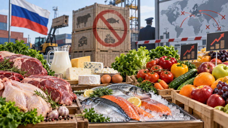 Продовольственное эмбарго, продукты и цены