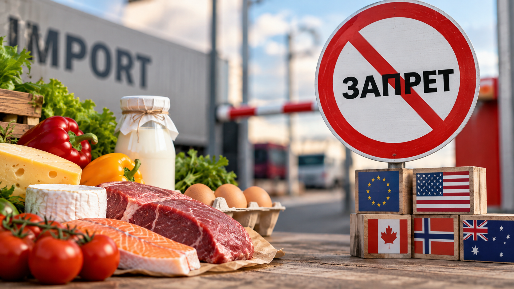 Продукты питания и продовольственное эмбарго