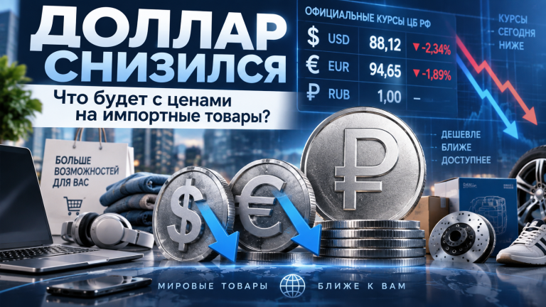Доллар снизился до 84,26 рубля, евро — до 97,87: как курс может повлиять на цены импортных товаров