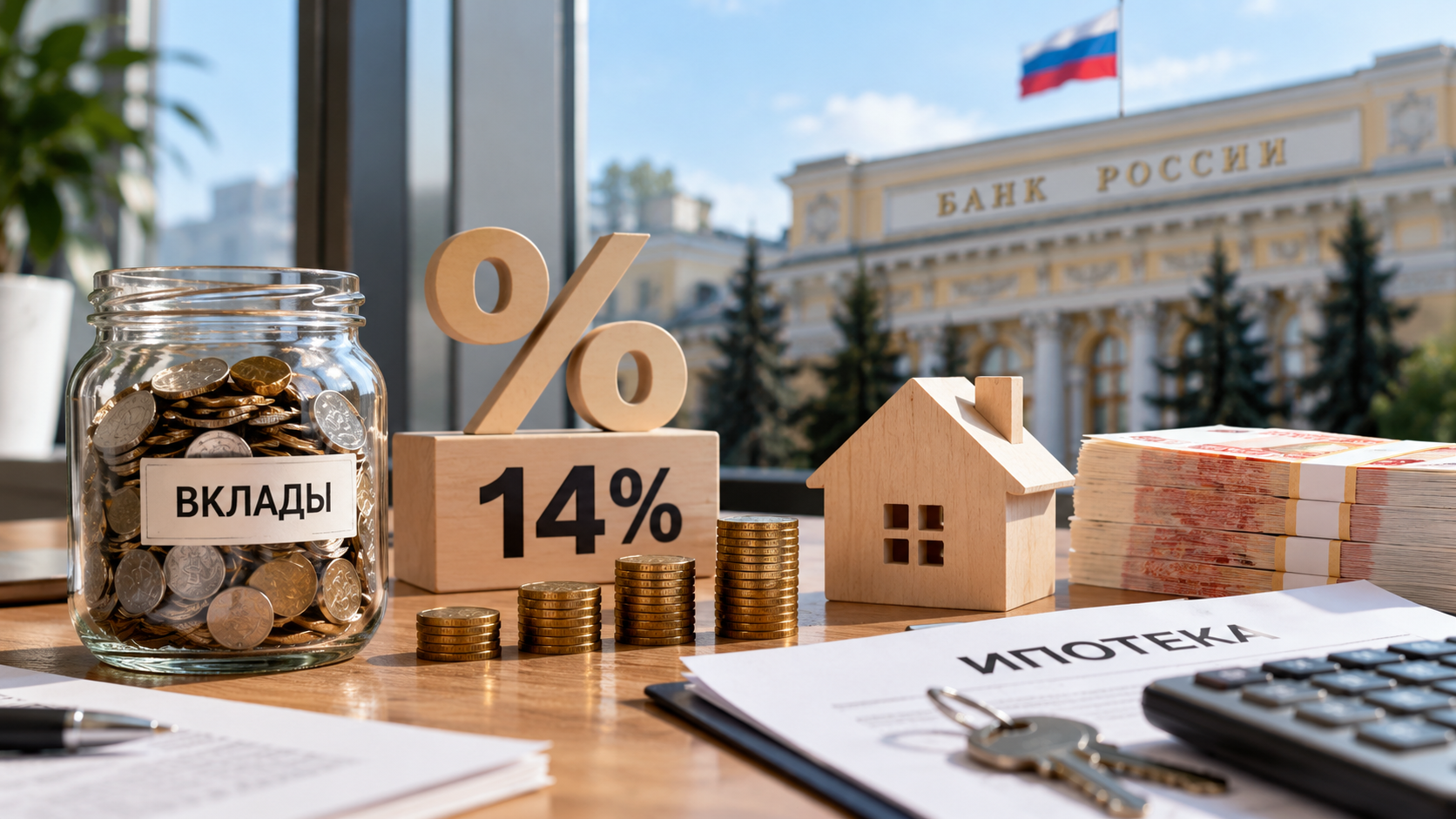 Банковские кредиты, ипотека и вклады